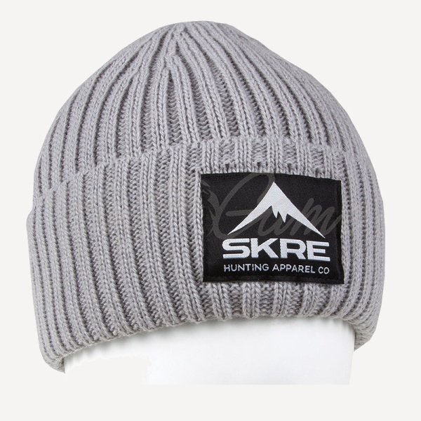 Шапка Cuffed Fleece Beanie (grey;)